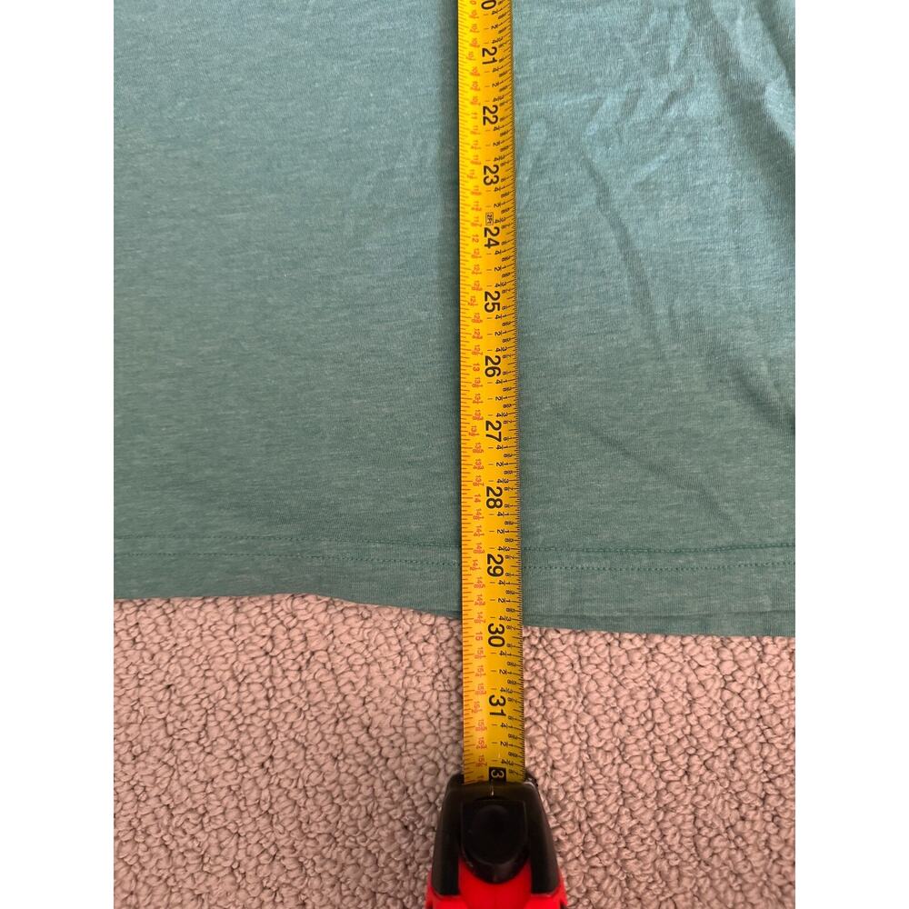 Travis Matthew Mens Golf Polo Teal Green Size XL 100% Pima Cotton Lightweight - Picture 6 of 8